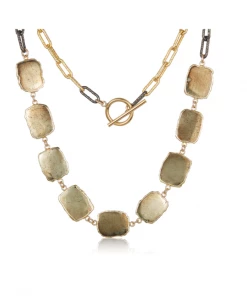 Mabel Chong Gifts By Recipient Links Of Pyrite Necklace