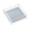 JR William Gifts By Occasion Napkin Tray Acrylic Luncheon With Grey Bottom
