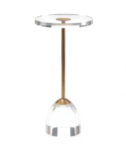 Century Furniture Gifts By Occasion MARTINI TABLE BRASS & ACRYLIC
