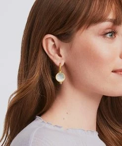 Julie Vos Meridian Hoop & Charm Earring
