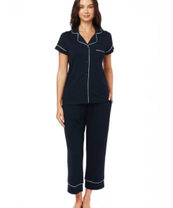 The Cat's Pajamas Classic Pima Knit Capri Pajama (Available In 5 Sizes) Gifts By Occasion