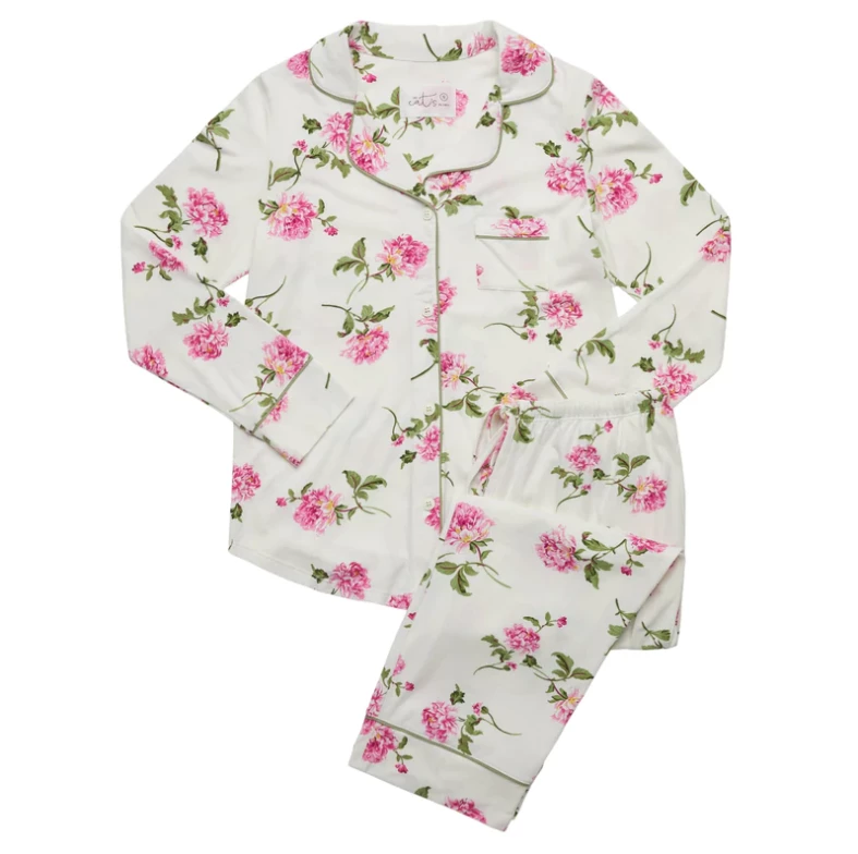 The Cat's Pajamas Millie Pima Knit Pajama (Available In 5 Sizes) 1 The Cat's Pajamas Millie Pima Knit Pajama (Available In 5 Sizes)