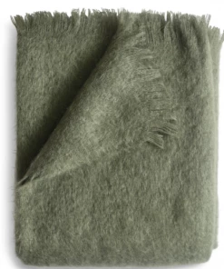 Evangeline Linens Mohair Throw By Evangeline (Available In 9 Colors)