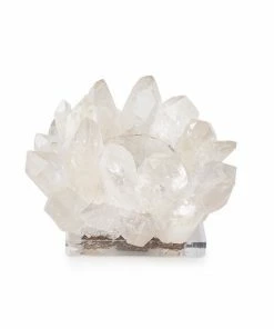 Kathryn Mccoy Gifts By Occasion VOTIVE CANDLE CLEAR QUARTZ (Available In Two Sizes)