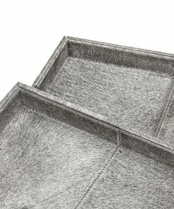Interlude TRAY GREY HIDE (Available In Two Sizes)