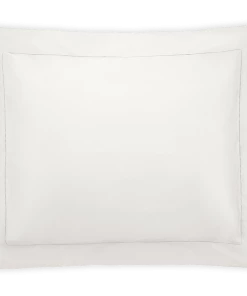 Sheeting Nocturne Hemstitch Bedding Collection By Matouk