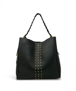 Kempton & Co Gifts By Occasion Olive Brass Stud Somerset Hobo