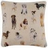 Annie Selke Company WOOF LINEN DECORATIVE PILLOW Host/Hostess