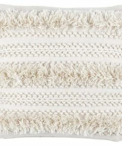 Annie Selke Company ZHARA IVORY INDOOR/OUTDOOR DECORATIVE PILLOW