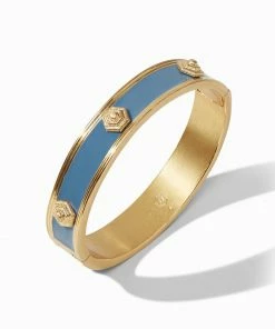 Gifts By Recipient Julie Vos Palladio Enamel Hinge Bangle (Available In 3 Colors)