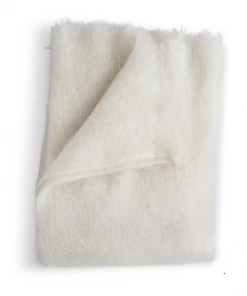 Evangeline Linens Mohair Throw By Evangeline (Available In 9 Colors)