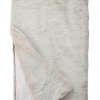 Fabulous Furs Throw Faux Mink Pearl