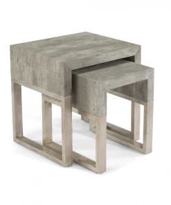John Richard NESTING TABLES SET OF 2 Side Tables