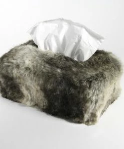 Evelyn Prelonge Gifts By Occasion Monaco FAUX FUR Rectangular Tissue Cover