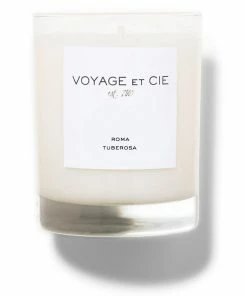 VOYAGE ET CIE TUBEROSA CANDLE (Available In 4 Sizes) Candles & Home Fragrances