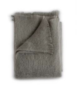 Evangeline Linens Mohair Throw By Evangeline (Available In 9 Colors)