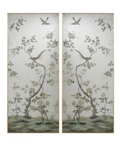 John Richard MIRRORS HAND PAINTED SET OF 2