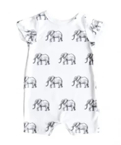Jennifer Anne Style Gifts By Occasion Elephants Organic Romper