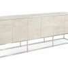 John Richard Side Tables SIDEBOARD 6 DOOR TIZA GESSO