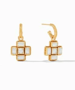Julie Vos Savoy Hoop & Charm Earring Gifts By Recipient