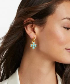 Gifts By Recipient Julie Vos Savoy Statement Hoop & Charm Earring