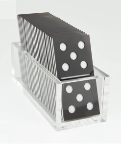 Tizo Design Domino Set In Lucite Box