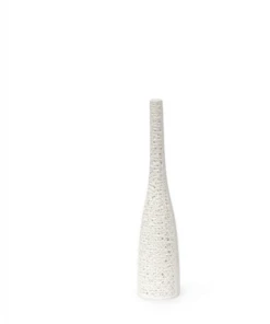 Palecek White Skinny Vase - Available In 2 Sizes Gifts By Occasion