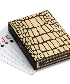 Crocodile Box With 2 Sets Of Cards By L'Objet Gifts By Occasion