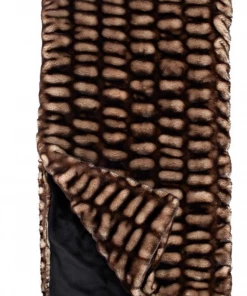 Fabulous Furs Shadow Faux Mink Throw