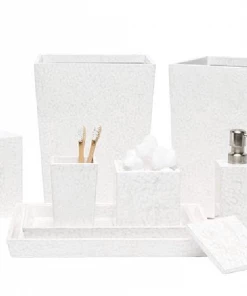 Pigeon & Poodle Host/Hostess Bath Collection Lacquered Eggshell ( White )