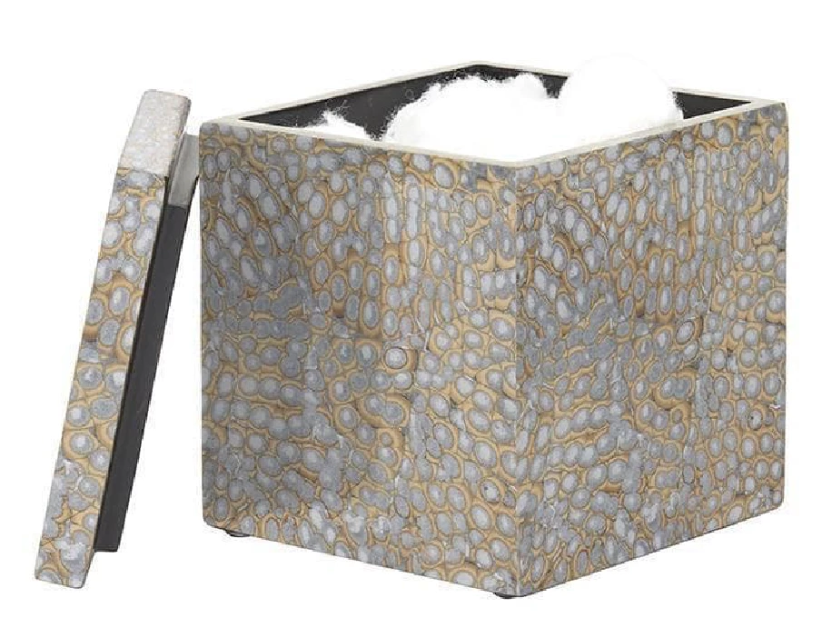 Pigeon & Poodle Bath Collection (Silver Lacquered Eggshell) 2 Pigeon & Poodle Bath Collection (Silver Lacquered Eggshell)