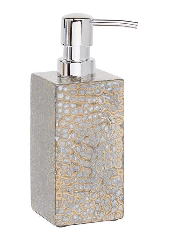 Pigeon & Poodle Bath Collection (Silver Lacquered Eggshell) 3 Pigeon & Poodle Bath Collection (Silver Lacquered Eggshell)