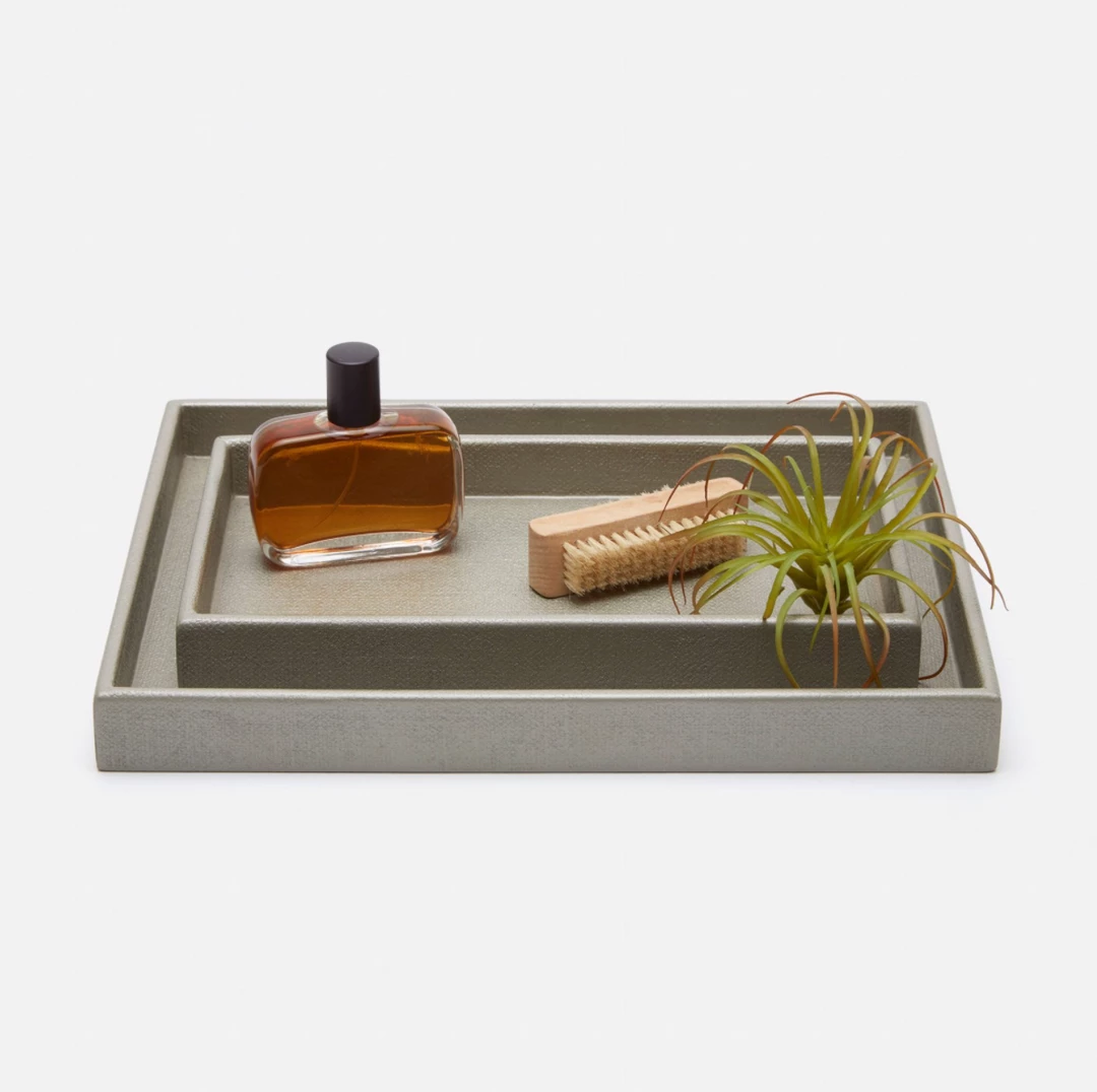 Pigeon & Poodle Bath Collection Belgian Linen (Light Grey) 6 Pigeon & Poodle Bath Collection Belgian Linen (Light Grey)