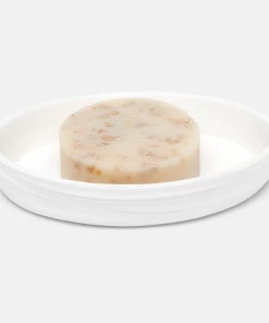 Pigeon & Poodle Bath Collection Lacquered Wave (White)