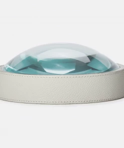 Pigeon & Poodle Father's Day Magnifing Glass Grey Leather (Large)