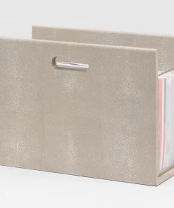 Pigeon & Poodle Magazine Holder (Sand Shagreen) Father's Day