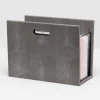 Pigeon & Poodle Magazine Holder (Shagreen Grey) Father's Day