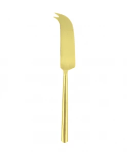 Be Home CHEESE KNIFE MATTE GOLD Gifts By Occasion