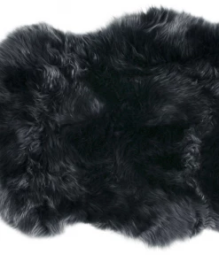 Auskin Gifts By Occasion Steel Grey Sheepskin Rug 2'x3'