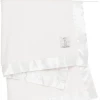 Lil Giraffe Gifts By Occasion Luxe Baby Blanket In Cream With Gift Box