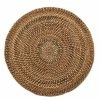 Deborah Rhodes Placemat Shaded Rattan Natural Gifts By Occasion