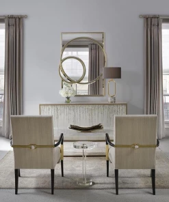 John Richard Side Tables SIDEBOARD FIVE DOORS PEARLESCENT