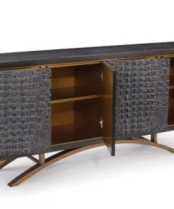 John Richard SIDEBOARD FOUR DOOR GOLD FINISH Side Tables