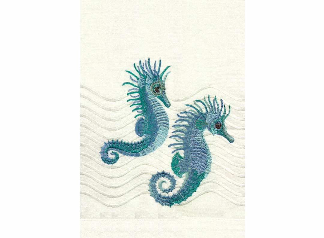 ANALI INC Gifts By Occasion GUEST TOWEL SEAHORSE 1 ANALI INC Gifts By Occasion GUEST TOWEL SEAHORSE