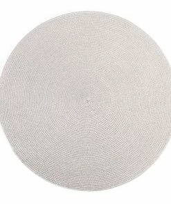 Deborah Rhodes Placemat Casual Luxe Silver/Sand Gifts By Occasion