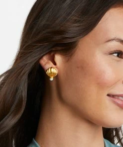 Julie Vos Simone Shell Earring