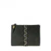 Kempton & Co Gifts By Occasion Small Python Olive Pouch
