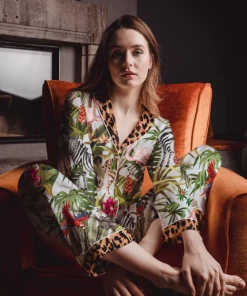 Averie Sleep Gifts By Recipient Suri Two-Piece Long Pajama Set (Available In 3 Sizes)