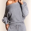 Needle&Pine Cashmere Off Shoulder Sweater (Available In 3 Colors) Gifts By Recipient