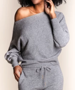 Needle&Pine Cashmere Off Shoulder Sweater (Available In 3 Colors) Gifts By Recipient